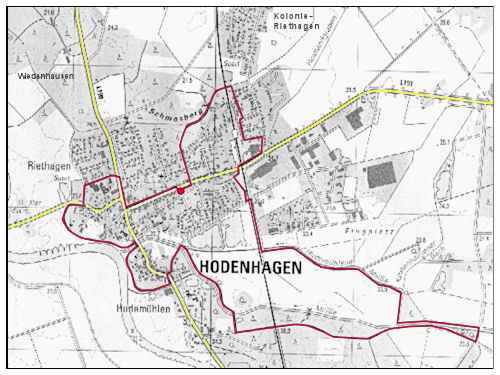 Wanderweg Hodenhagen